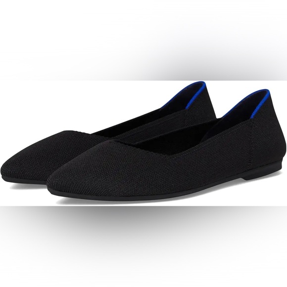Rothy’s The Point | Black Knit Ballet Flats | Size 10 - Picture 7 of 7